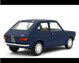 Fiat 127 1° Serie 1972 3 Porte Blu scuro Laudoracing 1:18 Resinemodell (Türen, Motorhaube... nicht zu öffnen!)